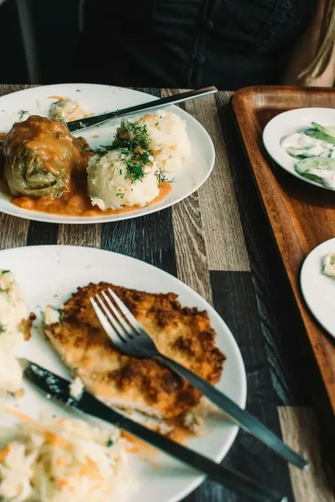 Polish dinner at Wesele or Pod Aniołami