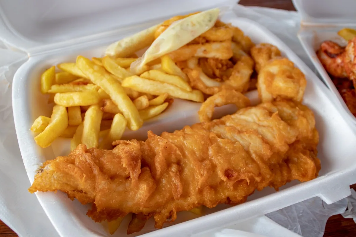 Snack — fish & chips