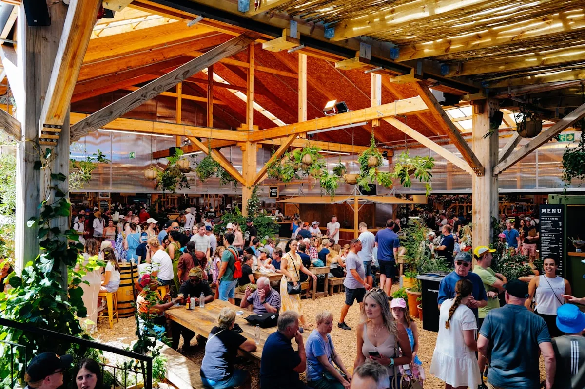 Dinner — beer hall